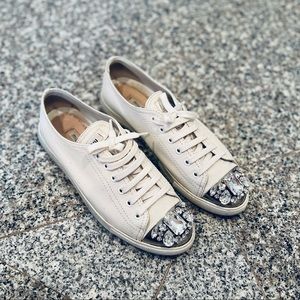 MIU MIU Crystal Sneakers